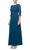 Alex Evenings - Quarter Sleeve Scallop Lace Dress 112318 CCSALE 18 / Peacock