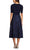 Alex Evenings - Sequined Lace A-line Dress 1121465 - 1 pc Navy In Size 6 Available CCSALE 6 / Navy