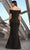 Alexander by Daymor - 1150 Off-Shoulder Structured Pleated Trumpet Gown Mother of the Bride Dresses