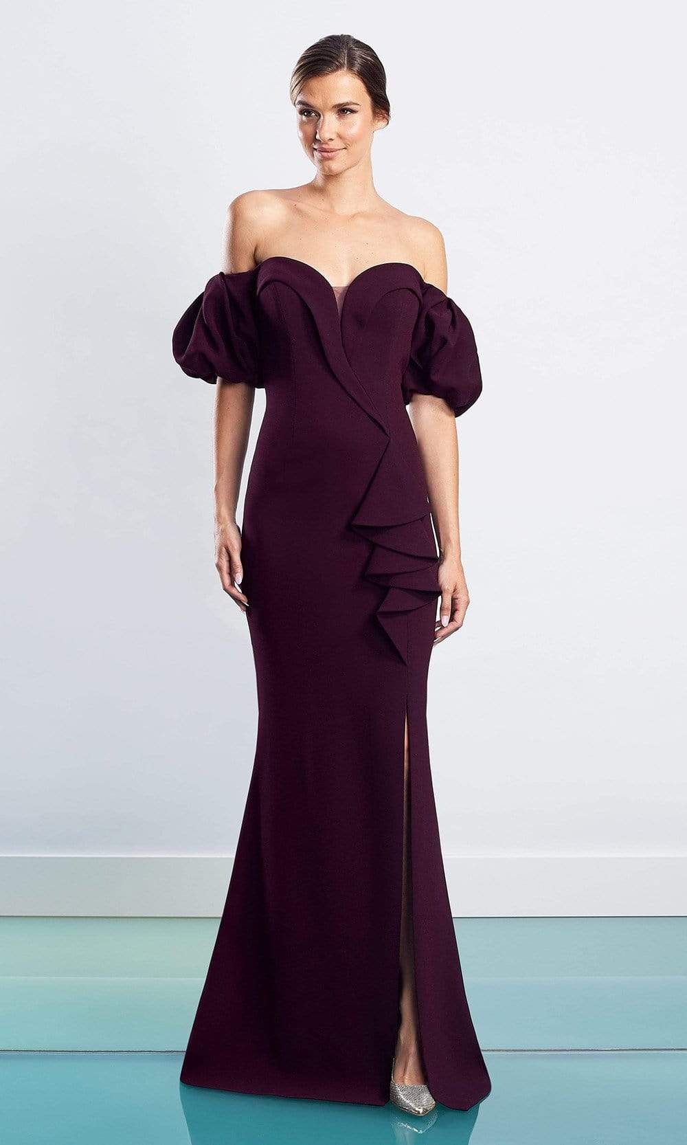 Alexander by Daymor - 1479 Sweetheart Crepe Sheath Gown – Couture Candy