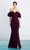 Alexander By Daymor - 1479 Sweetheart Crepe Sheath Gown Evening Dresses 4 / Aubergine