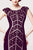 Alexander by Daymor - 157 Shining Sequined Cutout Bodycon Dress Mother of the Bride Dresses