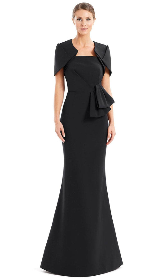 Alexander by Daymor 1656 - Strapless Peplum Formal Gown With Jacket