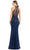 Alexander By Daymor 1672F22 - Illusion Halter Evening Dress Special Occasion Dress