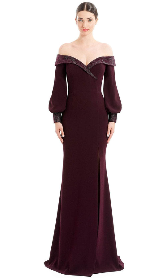 Alexander by Daymor 1675 - Off-Shoulder Long Formal Gown