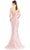 Alexander By Daymor 1677F22 - Bow Accent Mermaid Evening Gown Special Occasion Dress