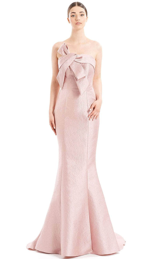 Alexander by Daymor 1677 - Bow Accent Mermaid Evening Gown