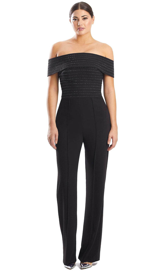 Alexander by Daymor 1751S23 - Off-Shoulder Formal Jumpsuit