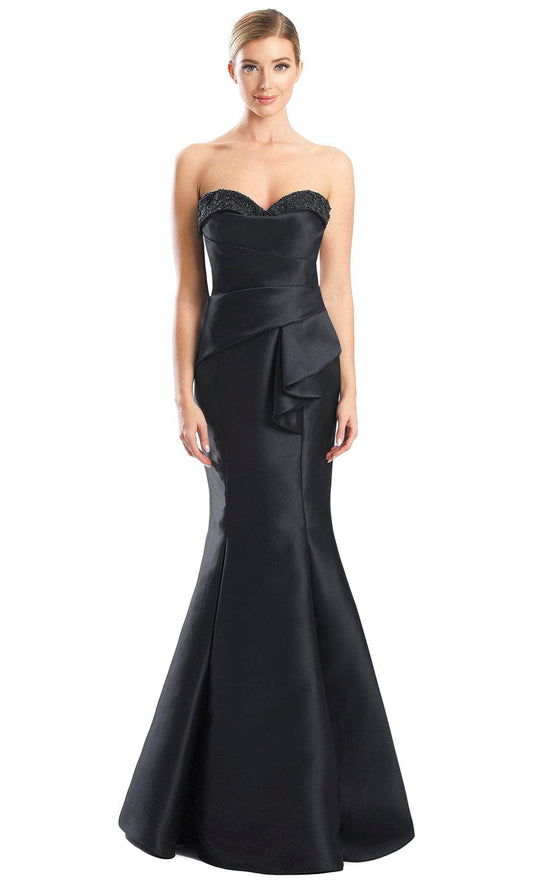 Alexander by Daymor 1759S23 - Strapless with Shawl Evening Dress