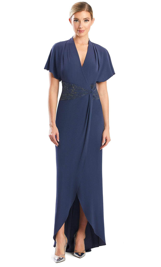 Alexander by Daymor 1760S23 - Laced Waistband Formal Dress