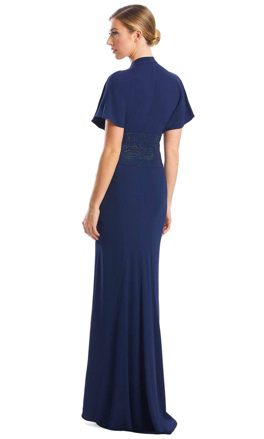 Alexander by Daymor 1760S23 - Laced Waistband Formal Dress