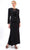 Alexander by Daymor - 2105 Classy Sheer Beaded Yoke Sheath Gown With Jacket Mother of the Bride Dresses
