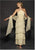 Alexander by Daymor - 3451 Beaded Halter Layered Sheath Evening Dress Mother of the Bride Dresses 2 / Bone