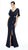 Alexander by Daymor - 559 Cape V-Neck Sheath Gown Mother of the Bride Dresses