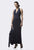 Alexander by Daymor 702053 Rosette Brooch Accent Halter Dress - 1 pc Midnite In Size 14 Available CCSALE 14 / Midnite
