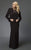 Alexander by Daymor - 702105 Classy Sheer Beaded Sheath Gown With Jacket Mother of the Bride Dresses 2 / Espresso