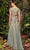 Alexander by Daymor - 957 Beaded Bateau A-Line Dress Mother of the Bride Dresses