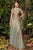 Alexander by Daymor Beaded Bateau A-Line Dress 957 - 1 pc Iceberg in Size 20 and 1 pc Smoke in Size 20 Available CCSALE 20 / Iceberg