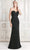 Alexander by Daymor Floral Applique Sweetheart Sheath Dress With Cape 776 - 1 pc Midnite In Size 8 Available CCSALE 8 / Midnite