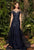 Alexander By Daymor - Illusion Sequin-Ornate Embroidered Gown 961 - 1 pc Black 8 Available CCSALE 22 / Midnight
