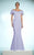 Alexander by Daymor - Ruffled Off Shoulder Mermaid Gown 702003 Mother of the Bride Dresses 2 / Ice