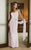 Alexander by Daymor Surplice Sweetheart Gown 703001 - 1 Pc Soft Crystal in Size 4 Available CCSALE