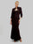 Alexander by Daymor - Three Piece Sweetheart Trumpet Dress 707003 Mother of the Bride Dresses 2 / Black