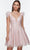 Alyce Paris 3100 - Cap Sleeve Glitter Cocktail Dress Special Occasion Dress