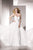 Alyce Paris 35418 Ruched Sweetheart Chiffon A-line Dress CCSALE 10 / White