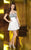 Alyce Paris 3558 Crystal Adorned A-Line Empire Dress CCSALE 0 / White