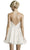 Alyce Paris - 3703 Strappy Fitted Halter Cocktail Dress Cocktail Dresses