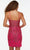 Alyce Paris 4358 - Sleeveless Sheath Cocktail Dress In Pink
