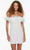 Alyce Paris 4500 - Feathered Off Shoulder Cocktail Dress Special Occasion Dress
