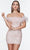 Alyce Paris 4500 - Feathered Off Shoulder Cocktail Dress Special Occasion Dress