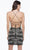 Alyce Paris 4507 - Straight Halter Neck Cocktail Dress Cocktail Dresses