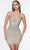 Alyce Paris 4508 - Plunging Neck Cocktail Dress Cocktail Dresses
