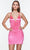 Alyce Paris 4522 - Strappy Plunging V-Neck Cocktail Dress Special Occasion Dress