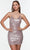 Alyce Paris 4532 - V-Neck Metallic Cocktail Dress Special Occasion Dress