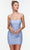 Alyce Paris 4533 - Sequin Sleeveless Cocktail Dress Special Occasion Dress 000 / Blue Iris