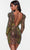 Alyce Paris 4540 - Long Sleeve V-Neck Cocktail Dress Special Occasion Dress