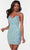 Alyce Paris 4543 - Sweetheart Crisscross Back Cocktail Dress Special Occasion Dress 000 / Mint/Opal