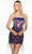 Alyce Paris 4548 - Sleeveless Beaded Straps Cocktail Dress Special Occasion Dress 000 / Purple