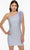 Alyce Paris 4587 - One Shoulder Feathered Cocktail Dress Special Occasion Dress 000 / Ice Lilac