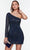 Alyce Paris 4590 - Beaded One Shoulder Cocktail Dress Special Occasion Dress