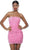 Alyce Paris 4605 - Strapless Sequin Cocktail Dress Special Occasion Dress