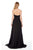 Alyce Paris - 5003 Strapless Sweetheart Neckline Beaded Chiffon Gown - 1 pc Black In Size 20 Available CCSALE 20 / Black