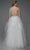 Alyce Paris 60903 - Plunging Floral Applique Ballgown Special Occasion Dress