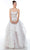 Alyce Paris - 61111 Scoop Neck Layered Ballgown Formal Gowns