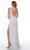 Alyce Paris - 61112 Sleeveless V-Back Sheath Gown Prom Dresses