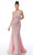 Alyce Paris - 61118 Straight-Across Sequin Gown Special Occasion Dress 000 / Light Mauve